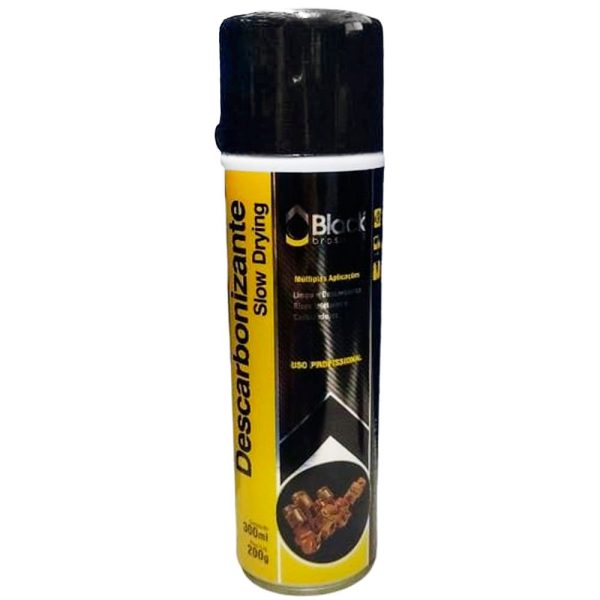 Descarbonizante Slow Drying Aerosol de 300ml BLACK BRASIL-300.165.003