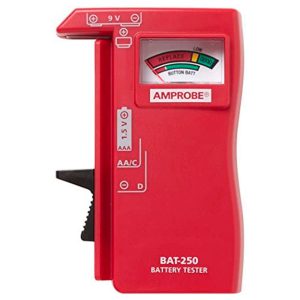Testador de Bateria BAT-250 9V AMPROBE-4589825