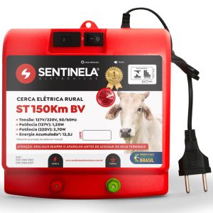 Eletrificador de Cerca ST150KM 12,5J Bivolt SENTINELA-2010