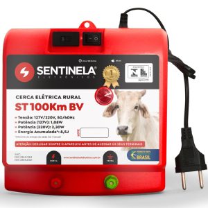 Eletrificador de Cerca ST100KM 8,5J Bivolt SENTINELA-3000