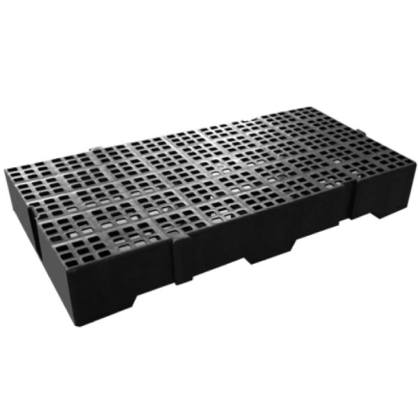 Estrado de Plástico Preto 41cm x 82cm LAR PLASTICOS-3513