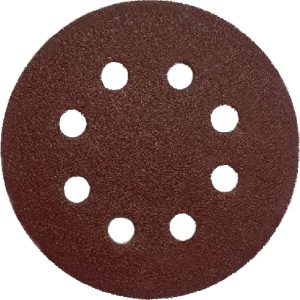 Discos de Lixa Pluma Ferro A040 125mm com 10 Unidades DISFLEX-08020