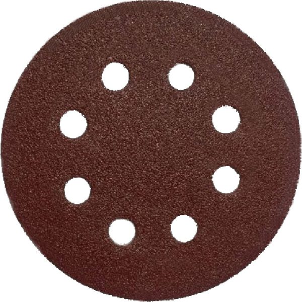 Discos de Lixa Pluma Ferro A080 125mm com 10 Unidades DISFLEX-08019