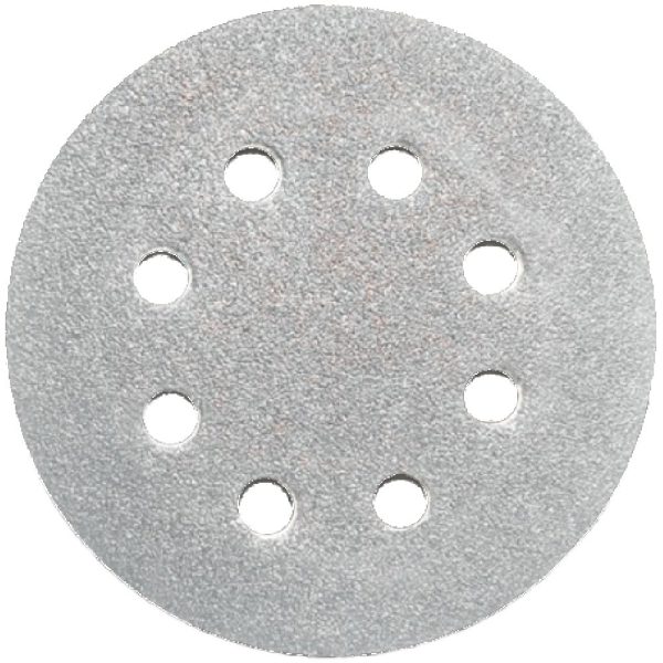 Discos de Lixa Pluma Branco AA.320 125mm 8 Furos com 10 Unidades DISFLEX-08010
