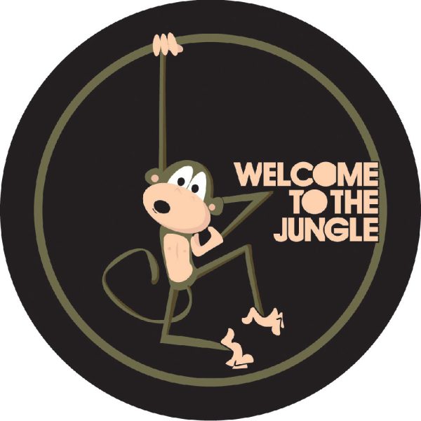 Capa para Estepe Welcome to the Jungle com Cadeado CARRHEL-482