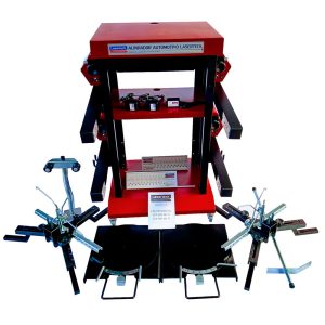 Alinhador Digital 4 Cabeças com Rack Vermelho LTA 550 LASERTECK-LTA-550/4-VM