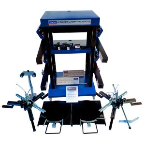 Alinhador Digital 4 Cabeças Wifi com Rack Azul LTA 600 LASERTECK-LTA-6004-AZRACK