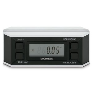 Medidor de Inclinação Digital com Base Magnética 150mm e 2 Pilhas 1.5V DIGIMESS-7899953381969