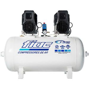 Compressor de Ar Isento de Óleo XS100 120 PSI 100L 4HP 220V FIAC-8975706123