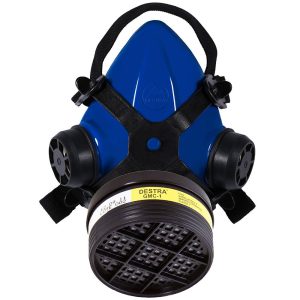 Respirador Semi Facial de 1 via com filtro para Vapor Orgânico e Gás Ácido DESTRA-MIG21