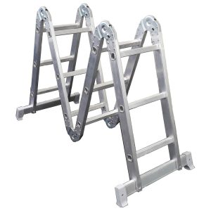 Escada Articulada em Alumínio 3 x 4 com 12 Degraus REISAM-906754