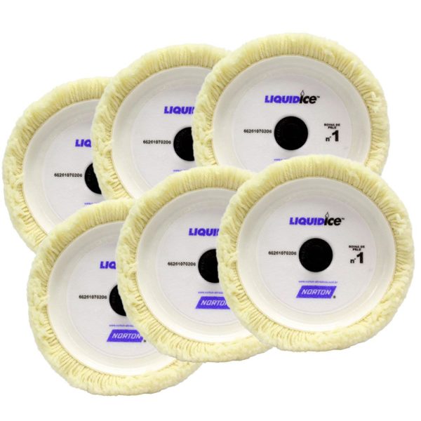 Boina de Lã Liquid Ice 8 Pol. 6 Unidades NORTON-66261070206