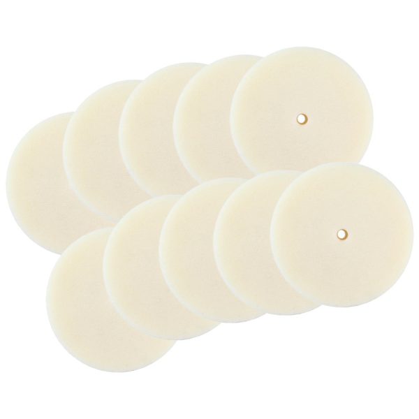 Boina de Espuma Liquid Ice Branca 3 Pol. Com 10 Unidades NORTON-78072700097