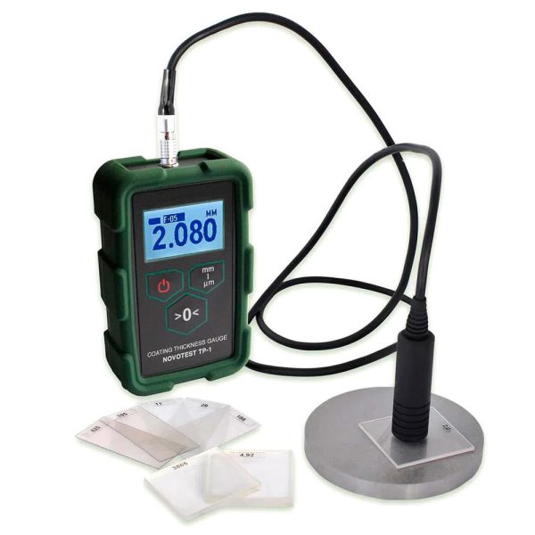 Medidor de Espessura de Camada Digital Portátil com Sensor 0-2000 NOVOTEST-TP-1M+F-2NF