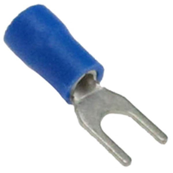 Terminal Forquilha Azul com 20 Peças DUALCOMP-4441