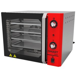 Forno Convector Smart Basic em Inox Vermelho 55L 220V VENANCIO-FCSB4E-INVM