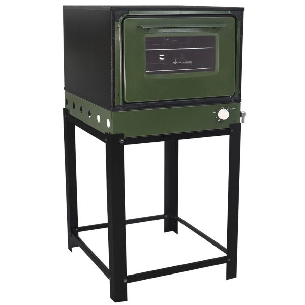 Forno à Gás Bravo Verde com Pé 98L VENANCIO-BRFPVD