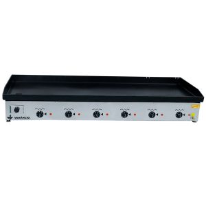 Chapa Elétrica em Inox 1800W 220V Monofásica com 6 Queimadores VENANCIO-CE140