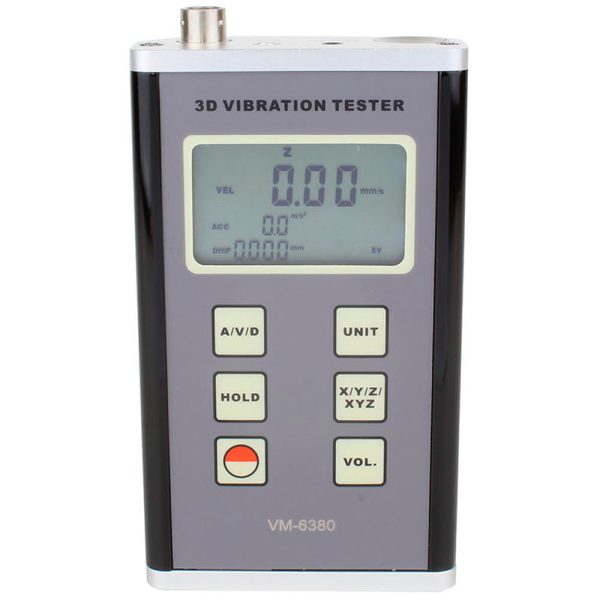 Medidor de Vibração Digital 3 Eixos NOVOTEST-VM-6380