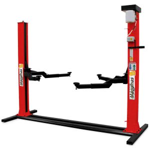 Elevador Automotivo Vermelho 2,5 Toneladas 220V Trifásico JM MAQUINAS-6134-VM