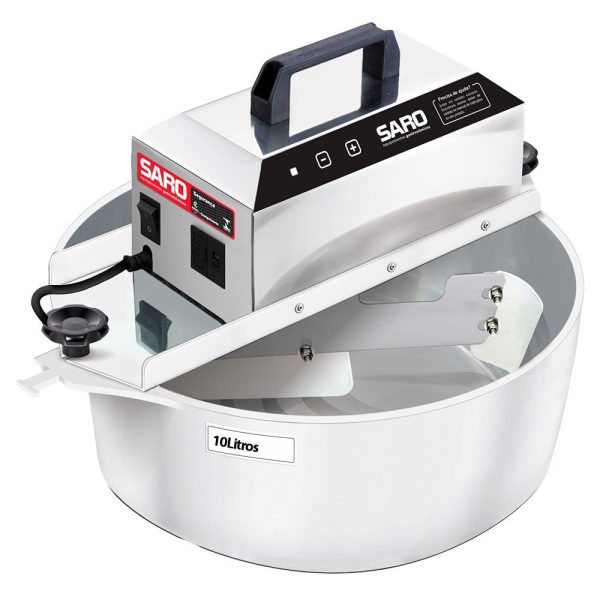 Misturador de Doces e Massas 10L 130W Bivolt com Regulador de Velocidade Digital SARO-PA10R