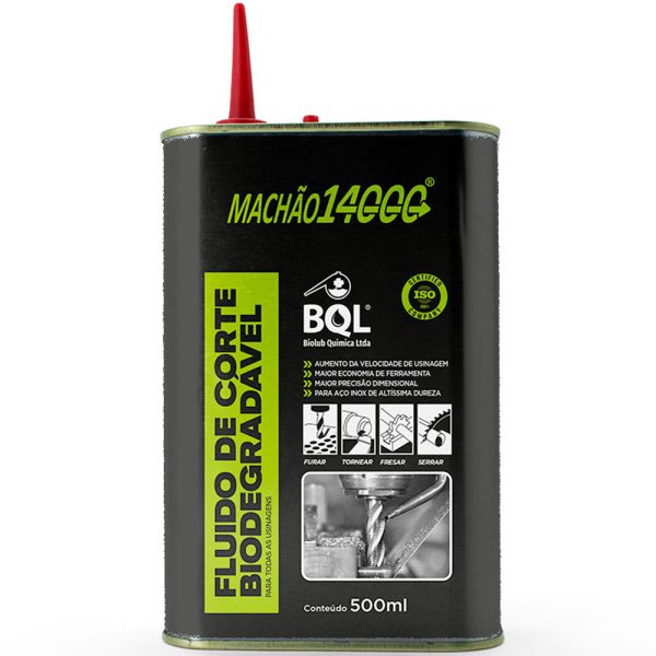 Fluido de Corte Biodegradável Machão 14000 500ml BIOLUB-5402B