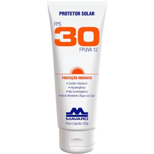 Protetor Solar FPS30 120g MAVARO-A054