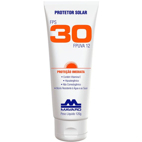Protetor Solar FPS30 120g MAVARO-A054