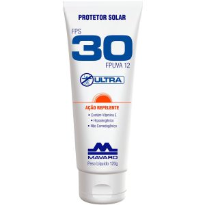 Protetor Solar Ultra FPS30 com Repelente 120g MAVARO-A215
