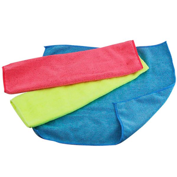 Jogo de Tolhas em Microfibra 40 x 35 x 0,2cm com 3 Unidades WESTERN-CAR-05