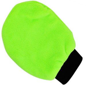 Luva de Microfibra Verde Fluorescente 25 x 18 x 2cm WESTERN-CAR-08