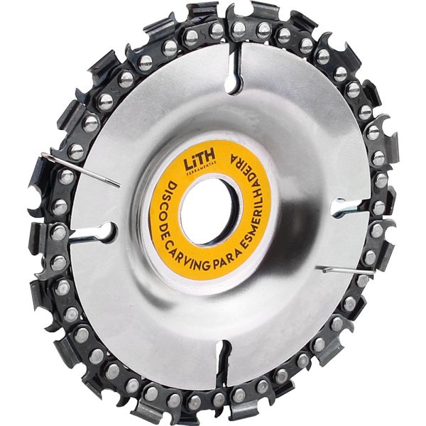 Disco de Corrente para Madeira e Esmerilhadeira 100mm 22T LITH-LT0001.CONS