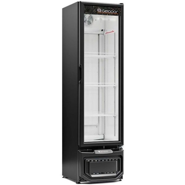 Refrigerador Vertical para Bebidas 228L 1.4kW/dia 110V Com Interruptor e LED Interno GELOPAR-GPTU230PR