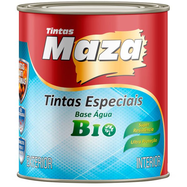 Tinta Esmalte Base Água Acetinado Branco 900ml MAZA-10786