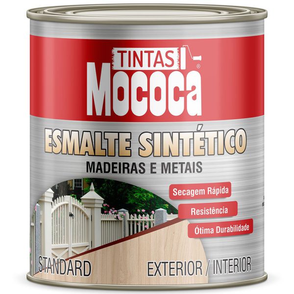 Tinta Esmalte Sintética Preta 900ml MOCOCA-24981