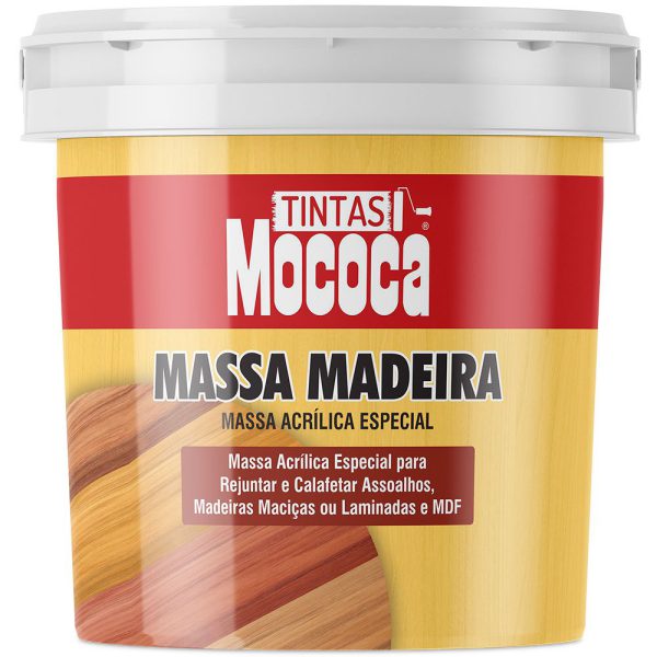 Massa para Madeira Mogno a Base de Água 350g MOCOCA-25765