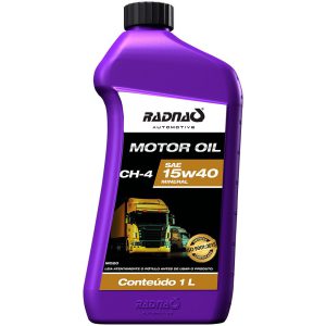 Óleo Lubrificante Mineral 15W40 Truck 1L para Motores a Diesel RADNAQ-MO20-01
