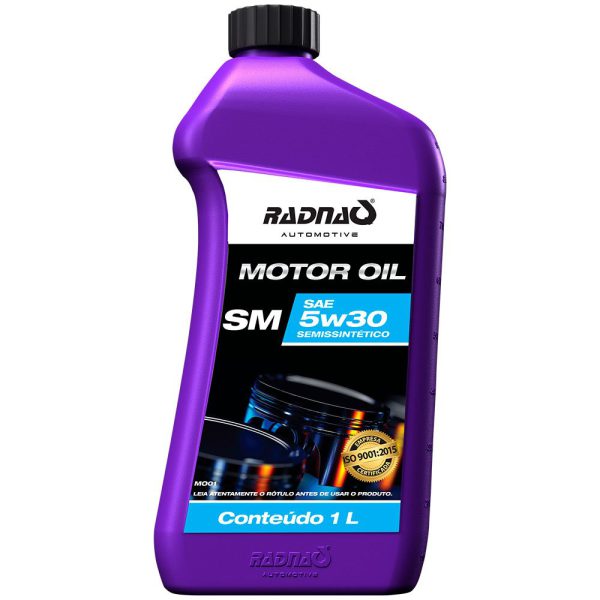 Óleo Lubrificante Semi-Sintético 5W30 1L RADNAQ-MO01-01