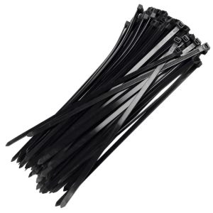 Abraçadeira de Nylon Preta 100 x 2,5mm com 100 Unidades RAYCO-12111