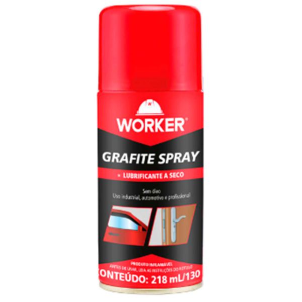 Grafite Spray Aerosol Anticorrosivo 218ml WORKER-47597