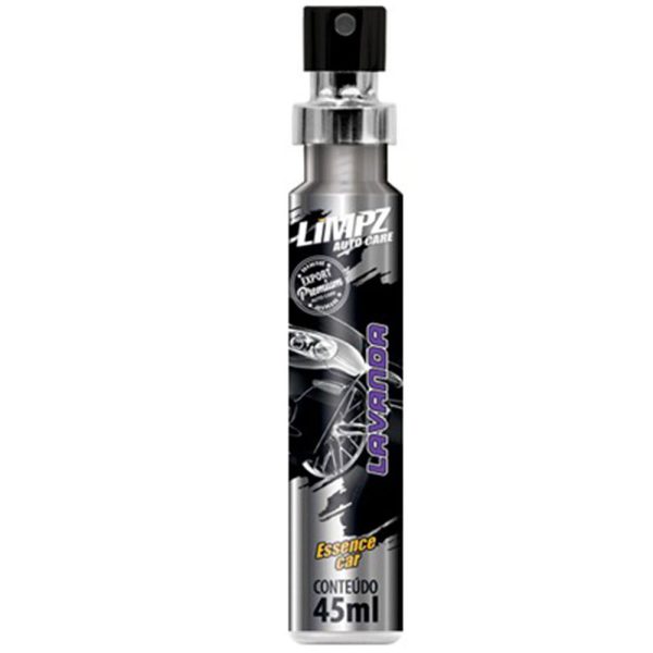 Cheirinho Aromatizante 45ml com Aroma Lavanda LIMPZ AUTO-CHS007