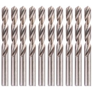 Jogo de Brocas Aço Rápido DIN338 2.5mm com 10 Peças HEAVY DUTY-102828