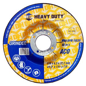 Disco de Desbaste Grinder 115 X 6,3 X 22,2mm HEAVY DUTY-122834