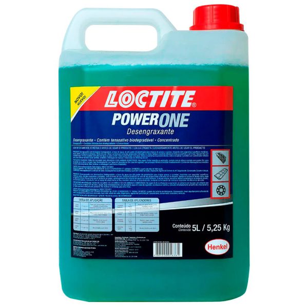 Desengraxante Biodegradável SF 7839 Power One 5 Litros LOCTITE-2682852