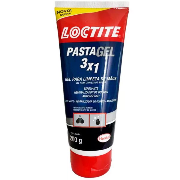 Pasta Gel Limpeza de Mãos SF 7849 Bisnaga 200g LOCTITE-2759593