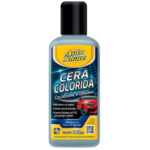 Cera Colorshine Cinza 140ml AUTO SHINE-AS12512-140ML