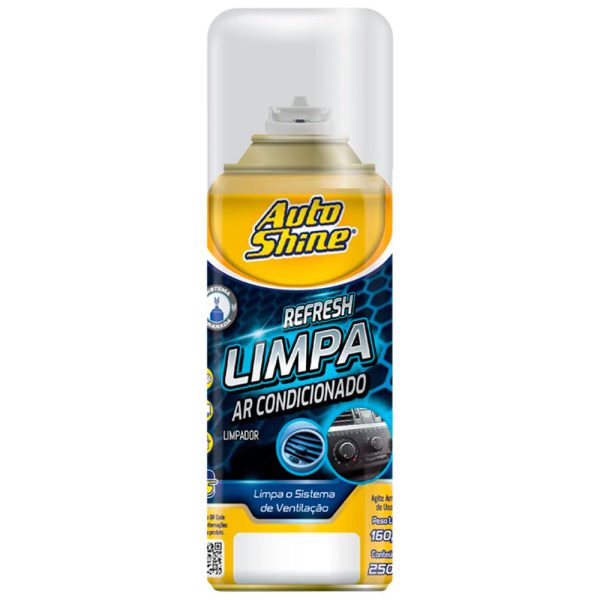 Limpa Ar Condicionado Sport Aerossol 250ml AUTO SHINE-AS11532-250ML