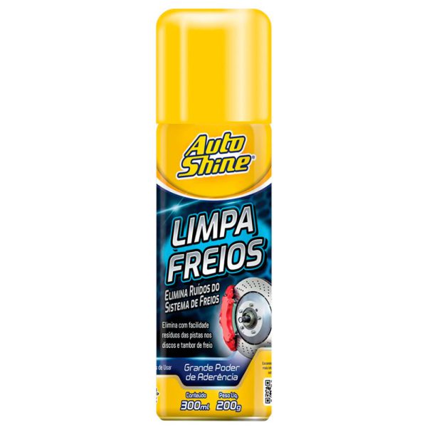 Limpa Freios Aerossol 300ml AUTO SHINE-AS16508-300ML