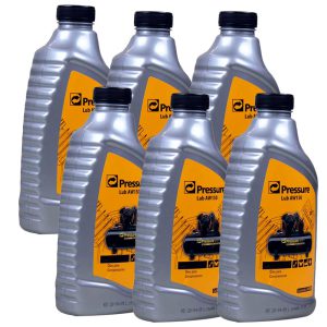 Kit com 6 Óleos para Compressor AW150 1 Litro PRESSURE-K3987