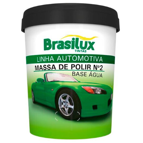 Massa de Polir N2 MS 500gr BRASILUX-MS 080500237